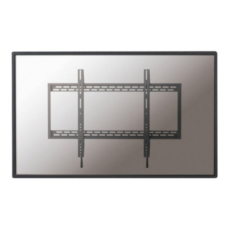 Neomounts LFD-W1000 - Staffa - fisso - per display LCD - nero - dimensione schermo: 60"-100" - installabile a parete