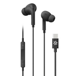 ---IN EAR STEREO EARPHONES USB-C BK