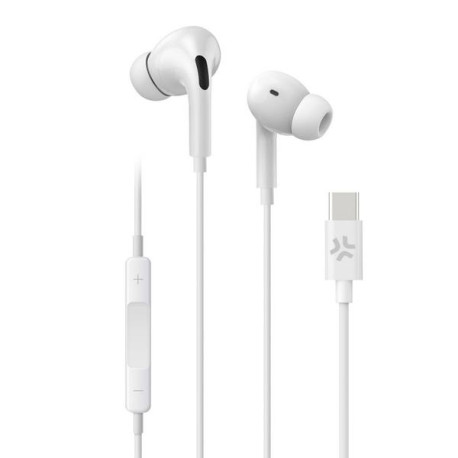 ---IN EAR STEREO EARPHONES USB-C WH