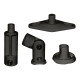 Neomounts SPEAKER-W100 - Kit montaggio (momtaggio a parete/soffitto) - video full-motion - per 2 altoparlanti - nero