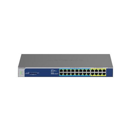 NETGEAR GS524UP - Switch - unmanaged - 8 x 10/100/1000 (PoE+) + 16 x 10/100/1000 (PoE++) - desktop, montabile su rack - PoE++ (