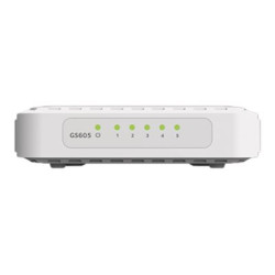 NETGEAR GS605v4 - Switch - unmanaged - 5 x 10/100/1000 - desktop