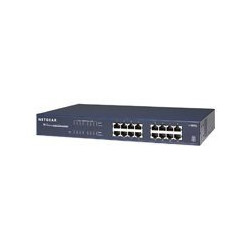 NETGEAR JGS516v2 - Switch - unmanaged - 16 x 10/100/1000 - desktop, montabile su rack - AC 100/230 V