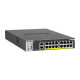 NETGEAR M4300-16X - Switch - L3 - gestito - 16 x 100/1000/2.5G/5G/10GBase-T (PoE+) - montabile su rack - PoE+ (500 W)