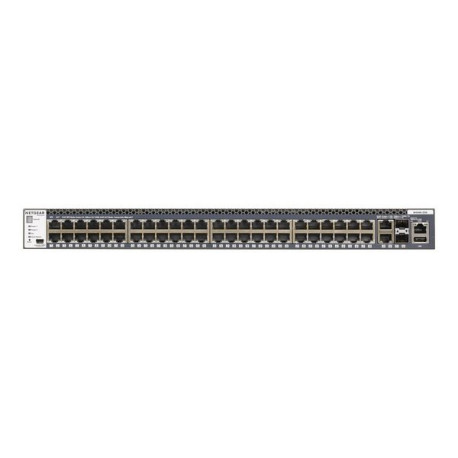 NETGEAR M4300-52G - Switch - L3 - gestito - 2 x 10/100/1000/10000 + 2 x 10 Gigabit SFP+ + 48 x 10/100/1000 - flusso d'aria da a