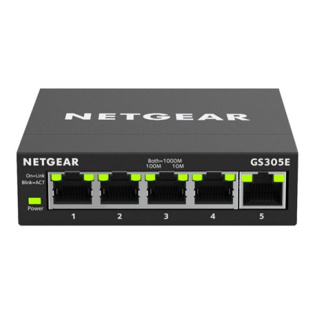 NETGEAR Plus GS305E - Switch - intelligente - 5 x 10/100/1000