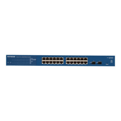 NETGEAR Smart GS724T - V4 - switch - L3 Lite - gestito - 24 x 10/100/1000 + 2 x Gigabit SFP - desktop, montabile su rack