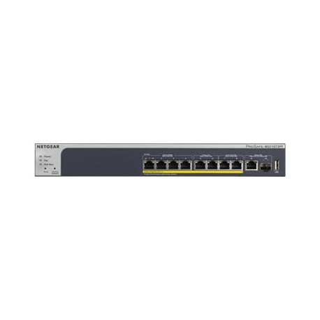 NETGEAR Smart MS510TXPP - Switch - L3 Lite - intelligente - 4 x 10/100/1000 (PoE+) + 2 x 100/1000/2.5G/5G (PoE+) + 2 x 100/1000