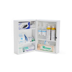 Armadietto metallo  Allegato 1 categoria "AB"(oltre 2 dip.)  Maggiorato con sfigmomanometro