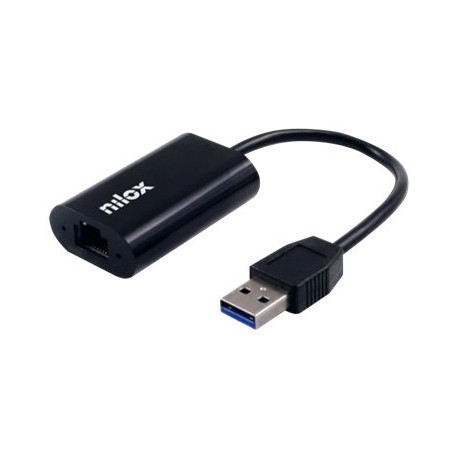 Nilox - Adattatore di rete - USB 3.0 - GigE - 1000Base-T