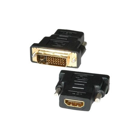 Nilox - Adattatore video - DVI-D maschio a HDMI femmina - nero