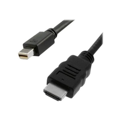 Nilox - Cavo adattatore - Mini DisplayPort maschio a HDMI maschio - 2 m - nero