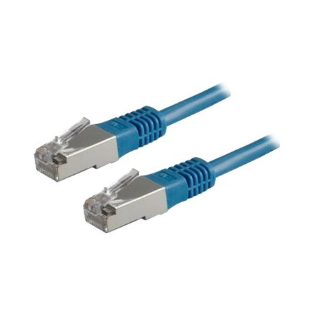 Nilox - Cavo di rete - RJ-45 (M) a RJ-45 (M) - 50 cm - SFTP - CAT 6 - stampato - blu