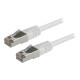 Nilox - Cavo di rete - RJ-45 (M) a RJ-45 (M) - 50 cm - SFTP - CAT 6 - stampato - grigio