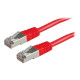 Nilox - Cavo di rete - RJ-45 (M) a RJ-45 (M) - 50 cm - UTP - CAT 5e - stampato - rosso