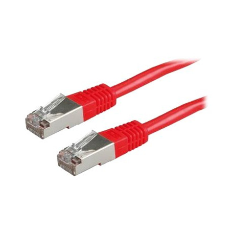 Nilox - Cavo di rete - RJ-45 (M) a RJ-45 (M) - 50 cm - UTP - CAT 5e - stampato - rosso