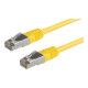 Nilox - Cavo di rete - RJ-45 (M) a RJ-45 (M) - 50 cm - UTP - CAT 6 - stampato - giallo