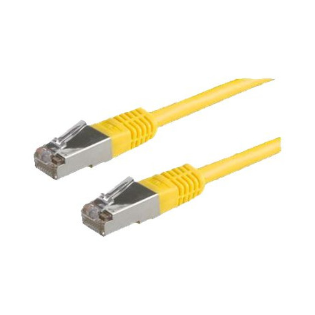 Nilox - Cavo di rete - RJ-45 (M) a RJ-45 (M) - 50 cm - UTP - CAT 6 - stampato - giallo