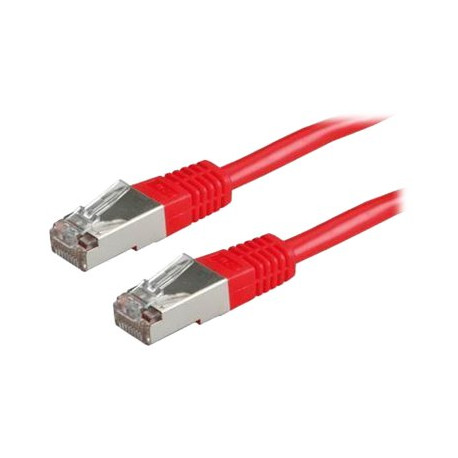 Nilox - Cavo di rete - RJ-45 (M) a RJ-45 (M) - 50 cm - UTP - CAT 6 - stampato - rosso