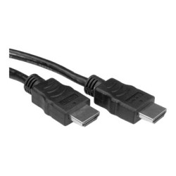 Nilox - Cavo HDMI con Ethernet - HDMI maschio a HDMI maschio - 2 m - nero