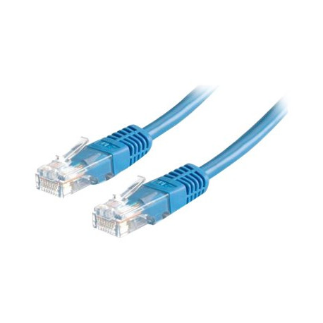 Nilox - Cavo patch - RJ-45 (M) a RJ-45 (M) - 2 m - UTP - CAT 6 - blu