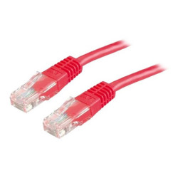 Nilox - Cavo patch - RJ-45 (M) a RJ-45 (M) - 2 m - UTP - CAT 6 - rosso