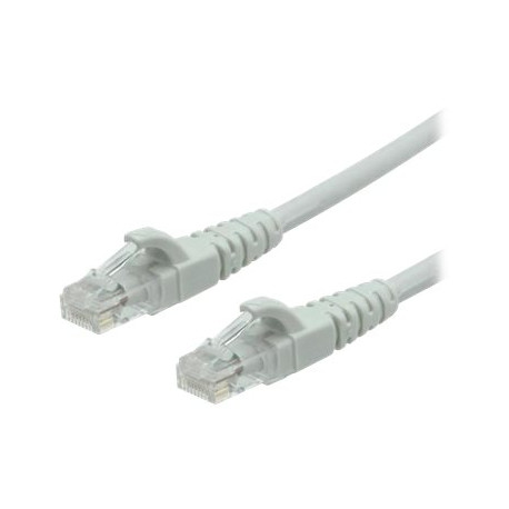 Nilox - Cavo patch - RJ-45 (M) a RJ-45 (M) - 2 m - UTP - CAT 6 - schermato, senza alogeni - grigio