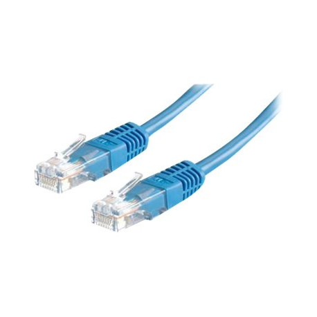 Nilox - Cavo patch - RJ-45 (M) a RJ-45 (M) - 3 m - UTP - CAT 5e - blu