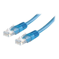 Nilox - Cavo patch - RJ-45 (M) a RJ-45 (M) - 3 m - UTP - CAT 6 - blu