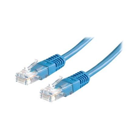 Nilox - Cavo patch - RJ-45 (M) a RJ-45 (M) - 3 m - UTP - CAT 6 - blu