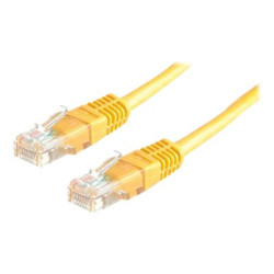 Nilox - Cavo patch - RJ-45 (M) a RJ-45 (M) - 3 m - UTP - CAT 6 - schermato, stampato - giallo