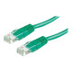 Nilox - Cavo patch - RJ-45 (M) a RJ-45 (M) - 3 m - UTP - CAT 6 - schermato, stampato - verde