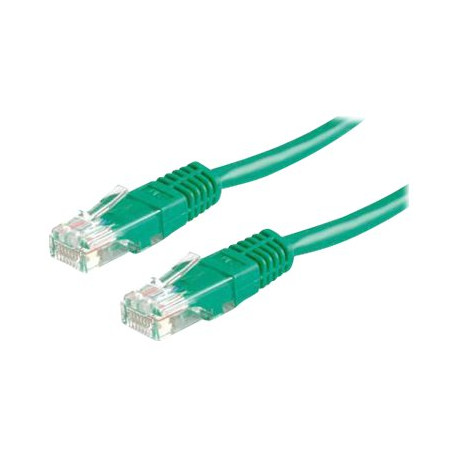 Nilox - Cavo patch - RJ-45 (M) a RJ-45 (M) - 3 m - UTP - CAT 6 - schermato, stampato - verde