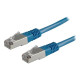 Nilox - Cavo patch - RJ-45 (M) a RJ-45 (M) - 5 m - FTP - CAT 5e - schermato - blu