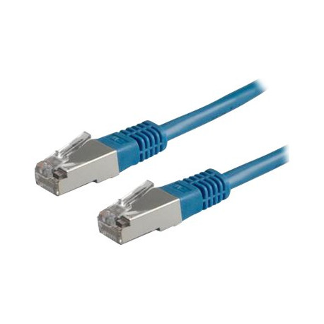 Nilox - Cavo patch - RJ-45 (M) a RJ-45 (M) - 5 m - FTP - CAT 5e - schermato - blu