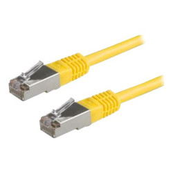 Nilox - Cavo patch - RJ-45 (M) a RJ-45 (M) - 5 m - FTP - CAT 5e - schermato - giallo