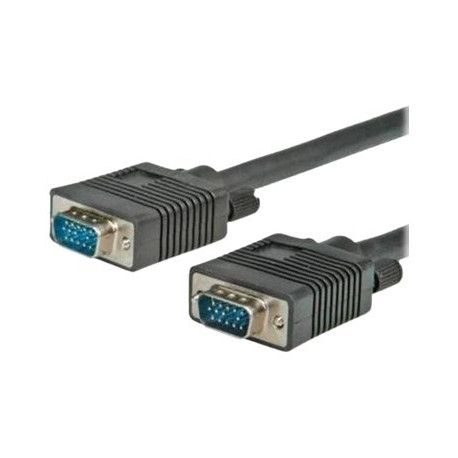 Nilox - Cavo VGA - HD-15 (VGA) (M) a HD-15 (VGA) (M) - 2 m - nero (pacchetto di 10)