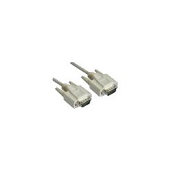 Nilox - Cavo VGA - HD-15 (VGA) (M) a HD-15 (VGA) (M) - 5 m - grigio