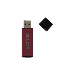 Nilox - Chiavetta USB - 8 GB - USB 2.0 - rosso