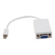 Nilox - Convertitore video - Mini DisplayPort - VGA - bianco