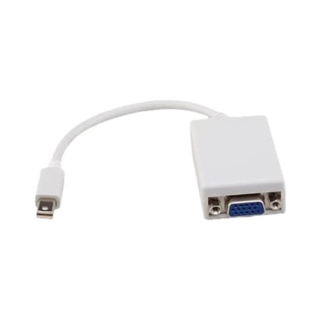 Nilox - Convertitore video - Mini DisplayPort - VGA - bianco