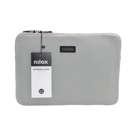 Nilox - Custodia per notebook - 13.3" - grigio