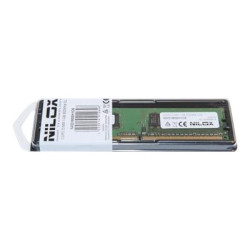 Nilox - DDR2 - modulo - 1 GB - DIMM a 240 pin - 533 MHz / PC2-4200 - CL5 - 1.8 V - senza buffer - non ECC