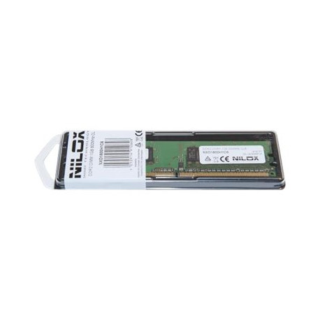 Nilox - DDR2 - modulo - 1 GB - DIMM a 240 pin - 533 MHz / PC2-4200 - CL5 - 1.8 V - senza buffer - non ECC