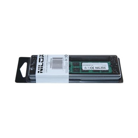 Nilox - DDR2 - modulo - 2 GB - SO DIMM 200-pin - 800 MHz / PC2-6400 - CL6 - 1.8 V - senza buffer - non ECC