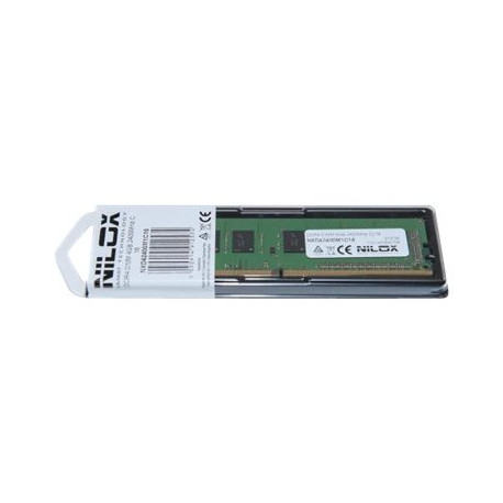 Nilox - DDR4 - modulo - 4 GB - DIMM 288-PIN - 2133 MHz / PC4-17000 - CL15 - 1.2 V - senza buffer - non ECC