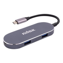 Nilox - Docking station - USB-C - HDMI