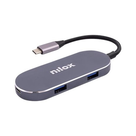 Nilox - Docking station - USB-C - HDMI