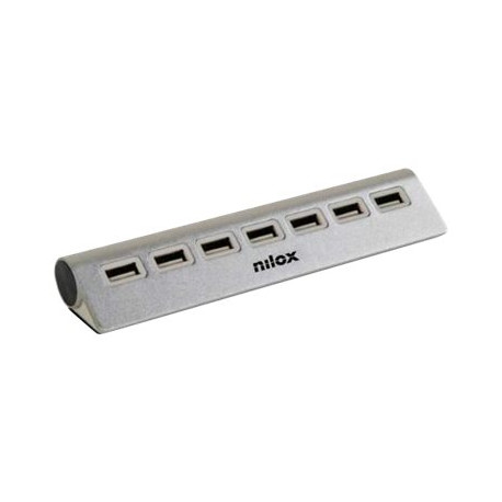 Nilox - Hub - 7 x USB 2.0 - desktop