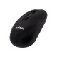 Nilox - Mouse - ottica - 4 pulsanti - senza fili - 2.4 GHz, Wi-Fi - nero